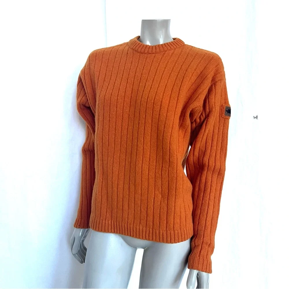 THE NORTH FACE MEN ORANGE SWEATER - Picture 3 of 11